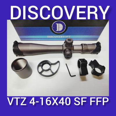 DISCOVERYแท้ VTZ 4-16X40 SF FFP แถมขาจับแถมไฟฉาย รับประกันคุณภาพ AAA