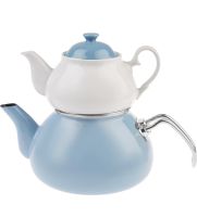 กาต้มชาตุรกี 2 ชั้น งาน Enamel / Turkish tea pot