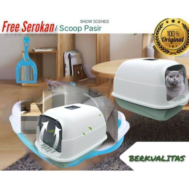 Litter box outlet kelinci