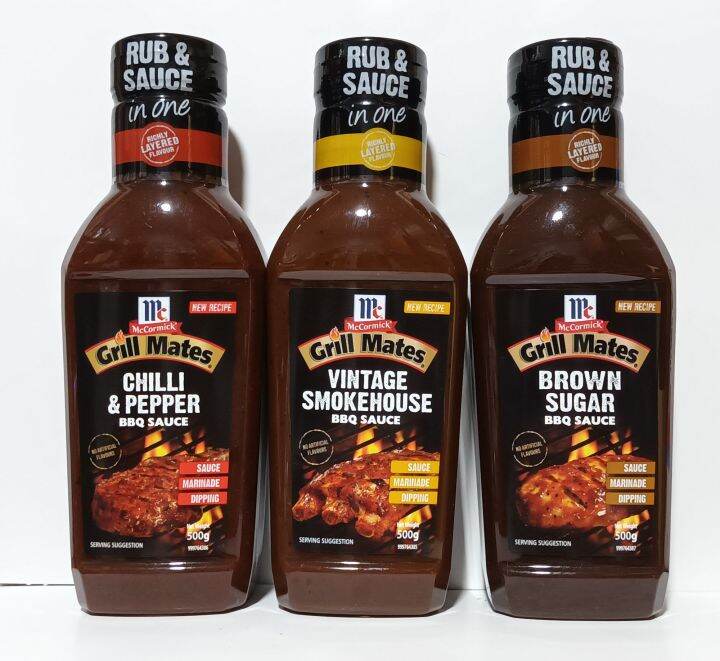 McCormick Grill Mates BBQ Sauces 500g Lazada PH