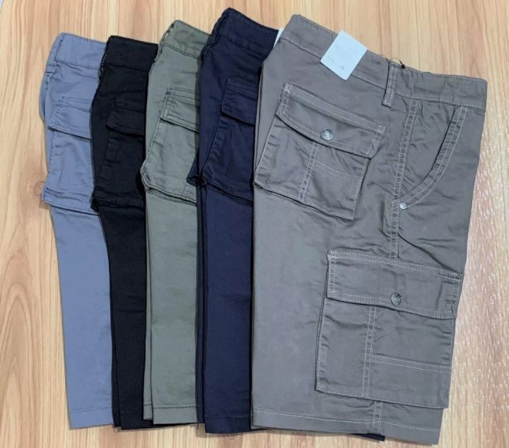 6 Pocket Cargo Shorts For Men Premium Quality | Lazada PH