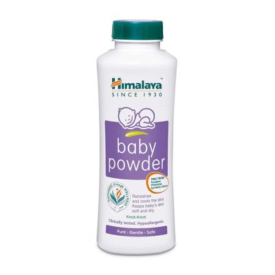 แป้งเด็กสูตรอ่อนโยน ลดความอับชื้น ทารกแรกเกิดสามารถใช้ได้ Himalaya Baby Powder 100g