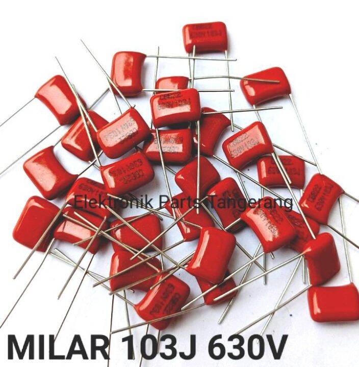 CAPACITOR MILAR 103J 630V 103 J 630V CAPACITOR MYLAR CBB 103J 630V ...