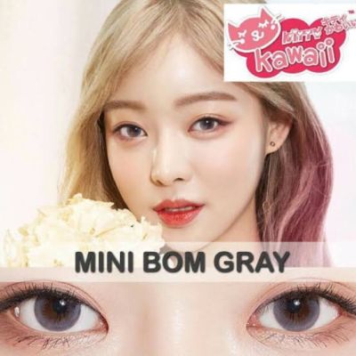 (สายตาปกติ) kittykawaii mini bom gray (dia 14.2)