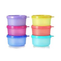 Tupperware Small Round Container 200ml กระปุกทัพเพอร์​แวร์​ แบบกลม ขนาดเล็ก กะทัดรัด