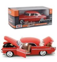 Chrysler C300, 1955, model metal car, scale 1/24, Perfect collectible item, 1/24 diecast, 1950s model car, diecast collection