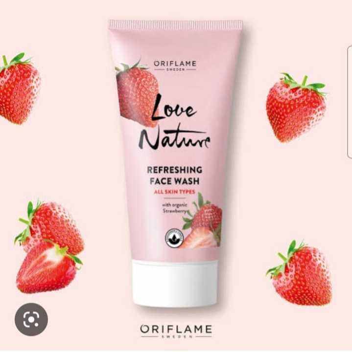 Face Wash Strawberry Love Nature Lazada Indonesia