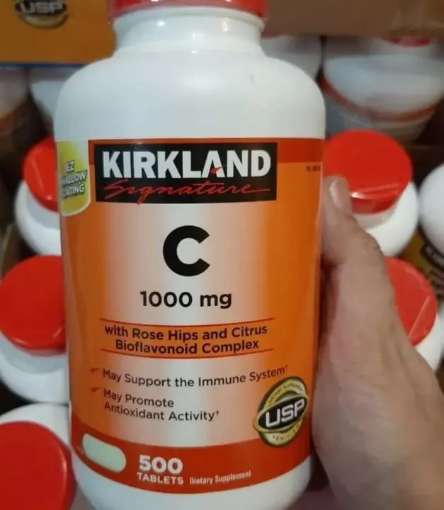 Kirkland Vitamin C with Rose Hips and Citrus Bioflavonoid Complex (1000
