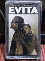 เทปเพลงสากล Evita Ost, Madonna 1996 Cassette tape ปก-ม้วนสภาพดี ฟังได้ปกติ เทปคาสเซ็ท ของสะสม