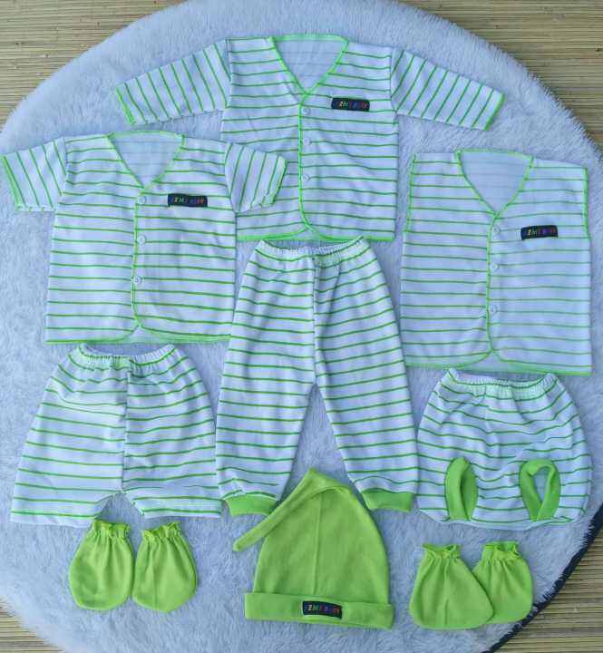 3 set baju bayi baru lahir isi 9 pcs | Lazada Indonesia