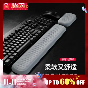 BRILA Memory Foam Mouse & Keyboard Wrist Rest Support Pad Cushion Set