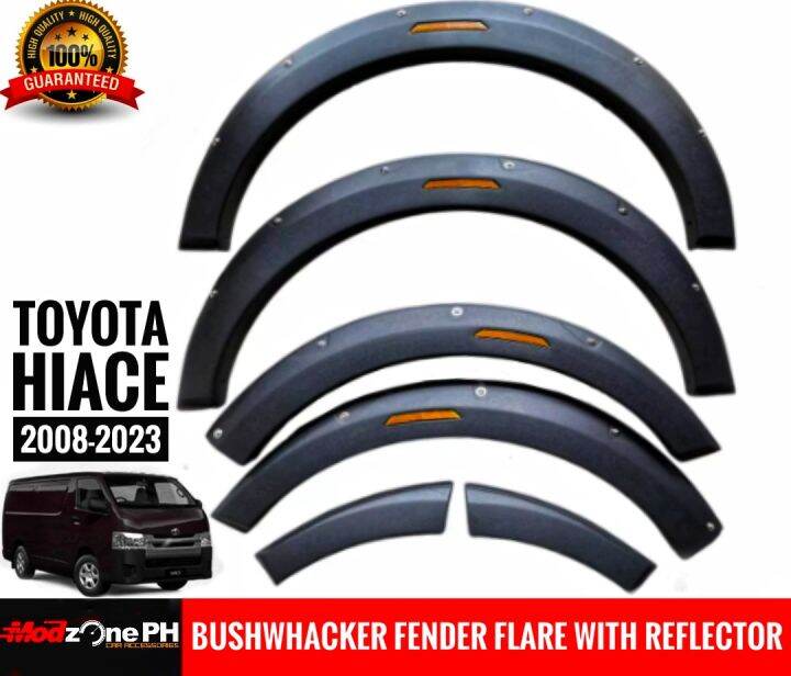 HIACE BUSHWACKER FENDER FLARE WITH LED For Toyota Hiace Commuter and