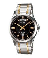 นาฬิกาคาสิโอของแท้ ผู้ชาย รุ่น MTP-1381G-1A สายสแตนเลสสตีล สินค้ามีรับประกัน1ปีเต็ม