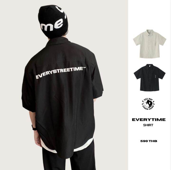 theboy-everytime-shirt-เสื้อเชิ้ตโอเวอร์ไซส์