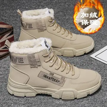 Mens high top snow on sale boots