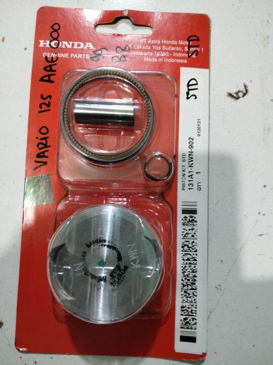 Piston kit Honda Vario 125 fi old.Vario 125 esp LED (STD+50+100) KZR