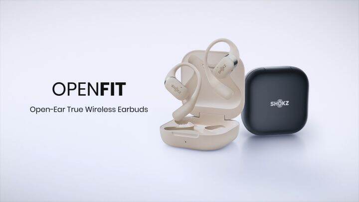 Shokz OpenFit Open-Ear True Wireless Earbuds