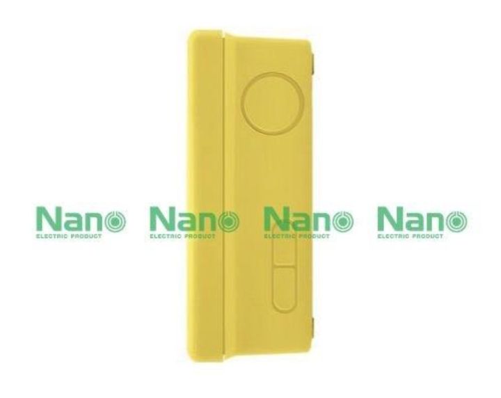 nano-กล่องกันน้ำพลาสติก-สีเหลือง-รุ่น-nano-201y-60-กล่อง