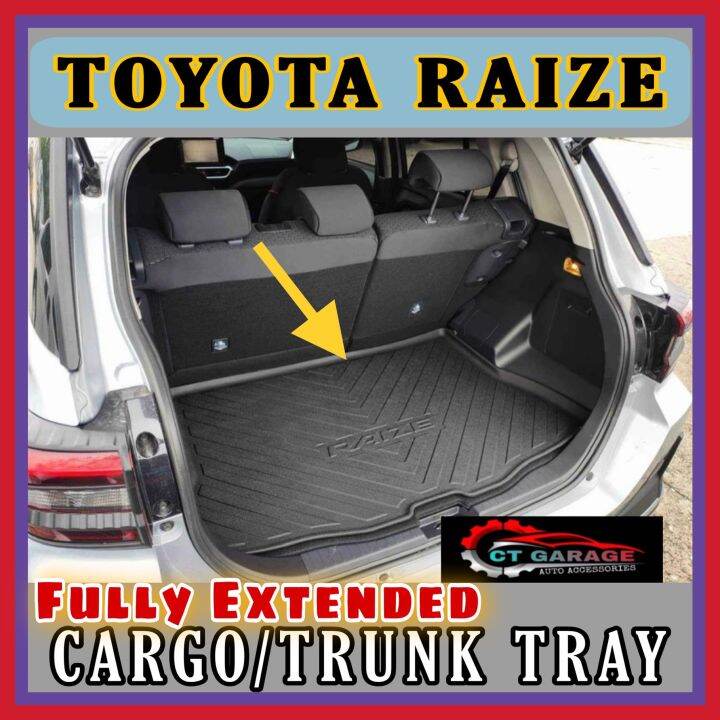 TOYOTA RAIZE TRUNK TRAY (FULLY EXTENDED) | Lazada PH