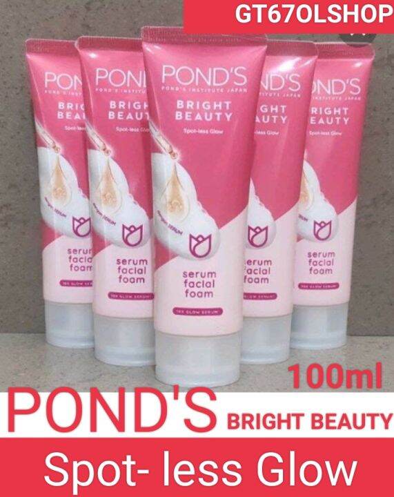 POND'S BRIGHT BEAUTY. FACIAL FOAM KEMASAN 100GR..??! | Lazada Indonesia