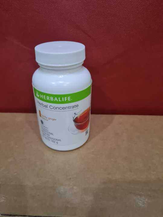 Herbal Tea Honey Ginger concentrate herbalife pelangsing f1 Lazada