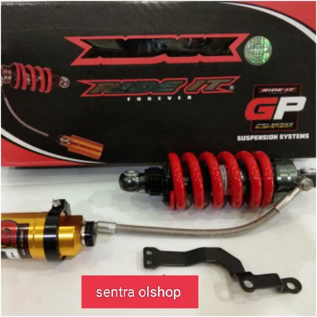 Shockbreaker Belakang Sonic Supra Jtr Merek Ride Tabung Pisah Lazada Indonesia