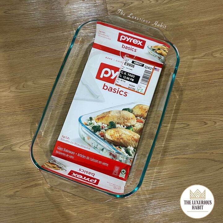 Pyrex Glass Bakeware 3 Quart Lazada PH