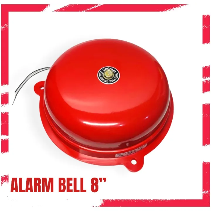 8” Fire Alarm Bell 220V Electrical | At.Iba.Pa | Lazada PH