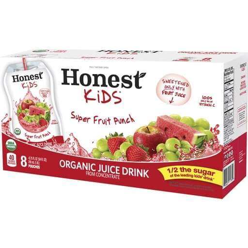 Honest Kids Super Fruit Punch Organic Juice Drink -8x177ml | Lazada PH