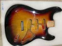 Nitro Sunburst 2 pcs alder body( made it old)