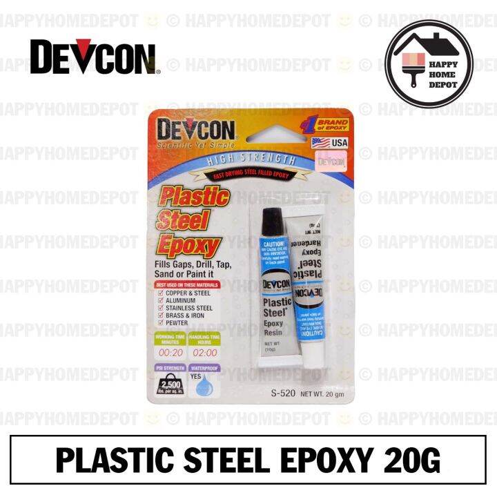 DEVCON PLASTIC STEEL EPOXY 20g Lazada PH