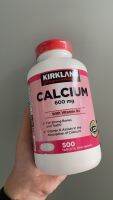 (Exp.2024)​ Kirkland Signature Calcium 600 mg. with Vitamin D3, 500 Tablets