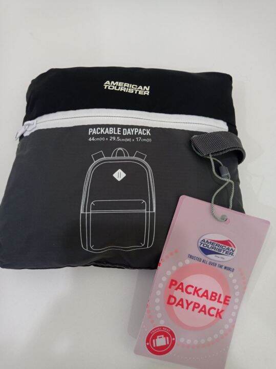 American Tourister Packable Backpack Lazada