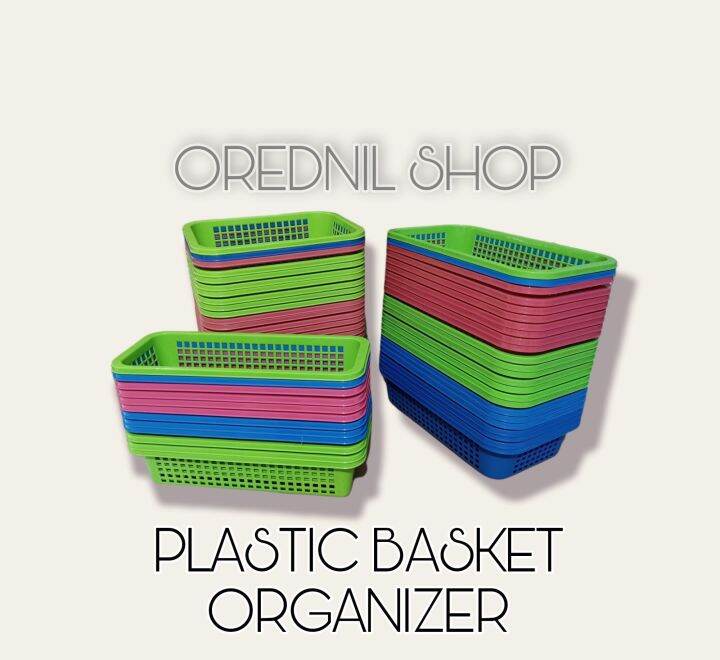 3PCS PLASTIC BASKET/TRAY ORGANIZER Lazada PH