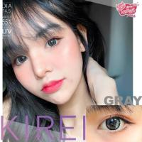 คอนแทคเลนส์ บิ๊กอาย รุ่น Kirei สีเทา/ตาล Gray/Brown มีค่าสายตาปกติ (0.00)