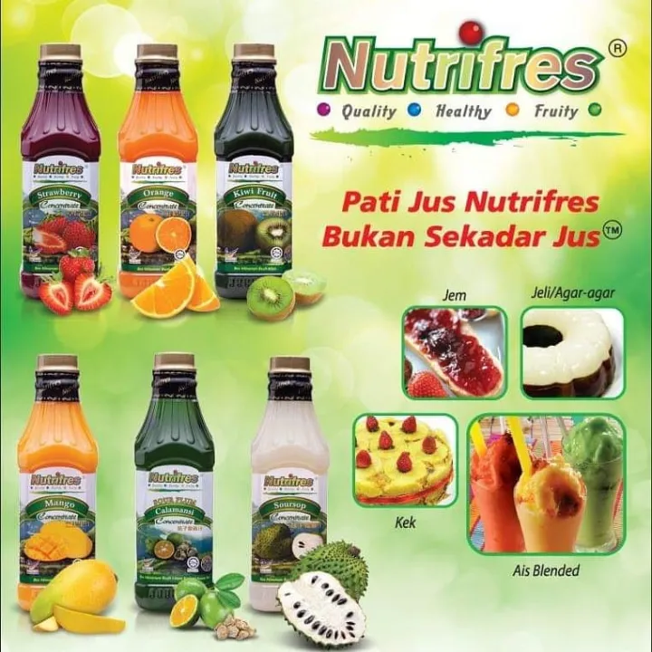 Nutrifres Fruit Juice Concentrate 1kg. ( NOVEMBER EXPIRY ) Lazada PH