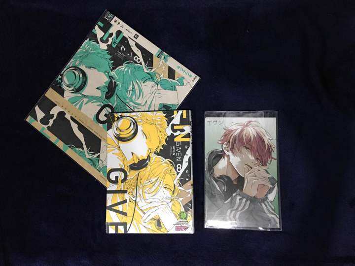 พร้อมส่ง-การ์ตูน-bl-given-เล่ม-1-8