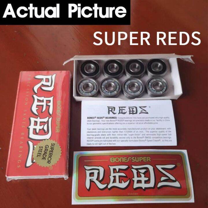 AntiRust Bones skateboard bearings For Skateboard Longboard Penny Board