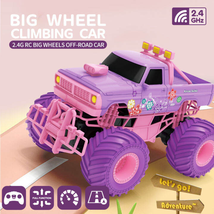 Kmoist RC car drift electric offroad big wheel high speed purple RC