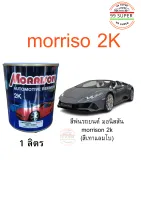 สีพ่นรถยนต์ มอนิสสัน morrison 2k (สีเทาแลมโบ)