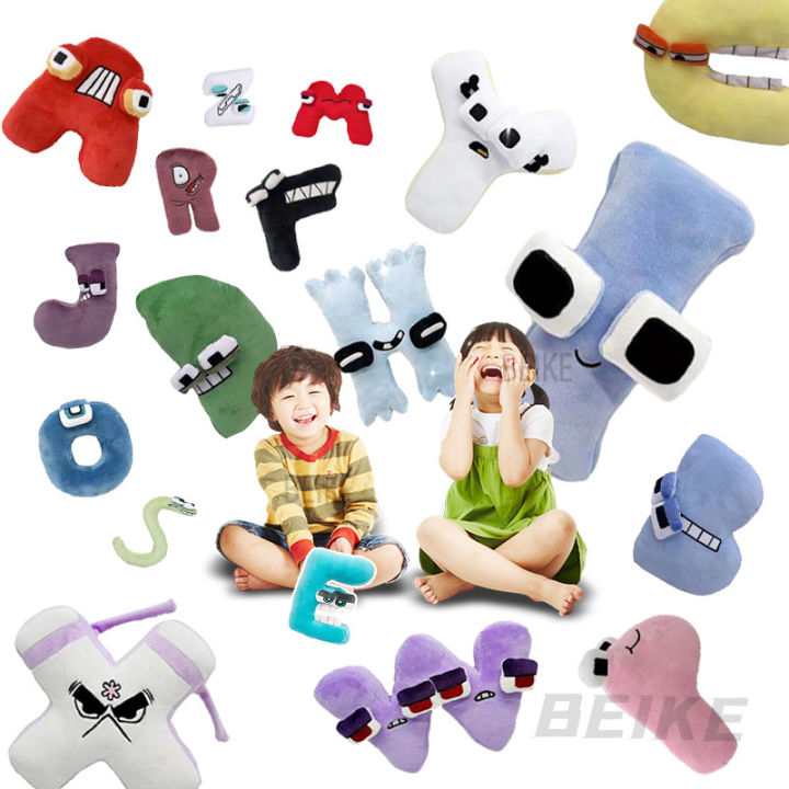 alphabet lore plush toys english letter
