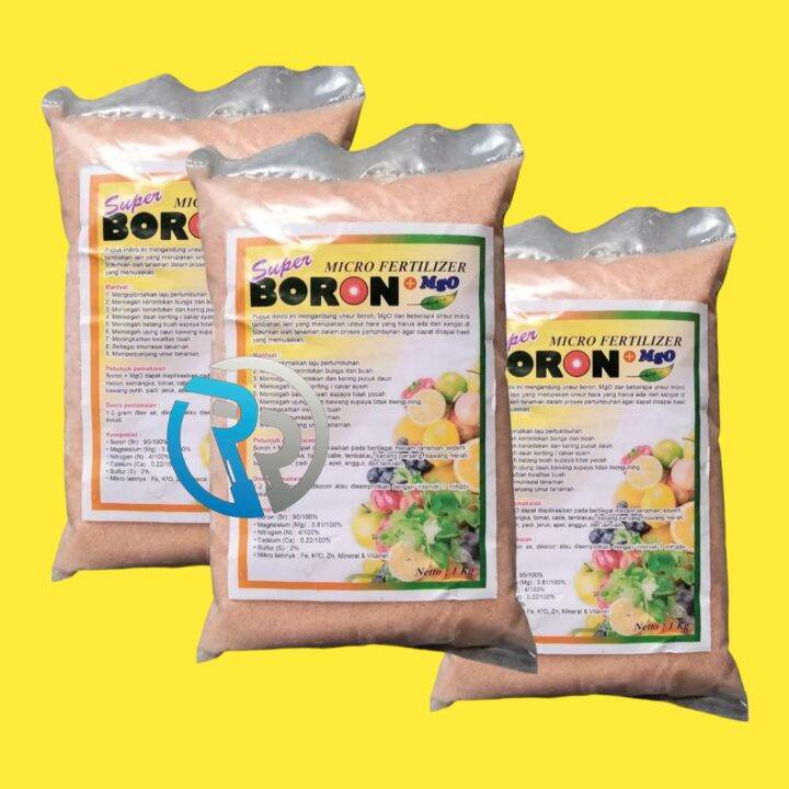 PUPUK BORON PLUS MGO MICRO FERTILIZER 1KG | Lazada Indonesia