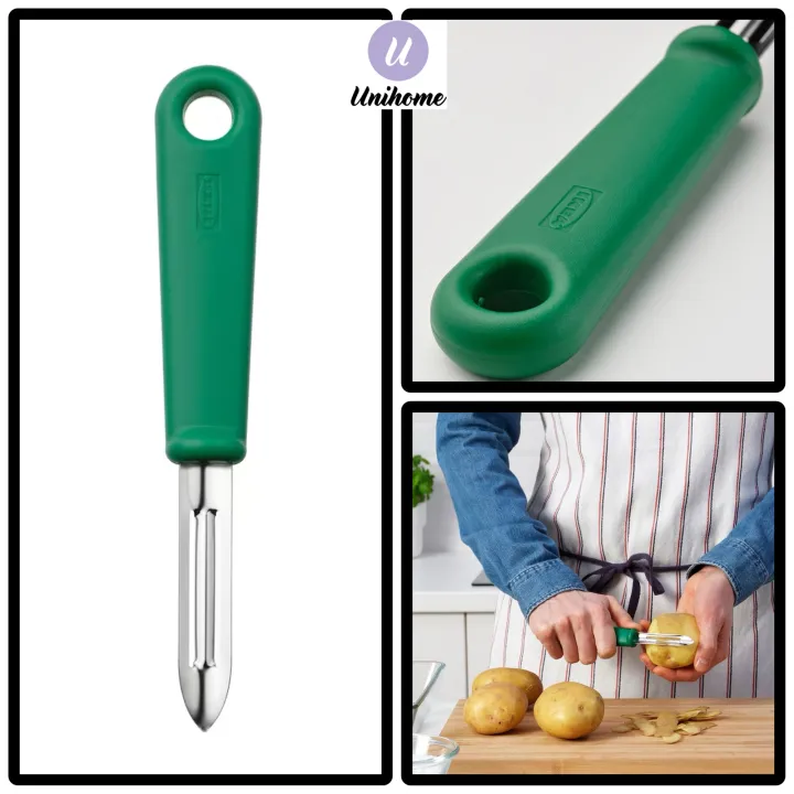 UPPFYLLD Potato peeler, green - IKEA