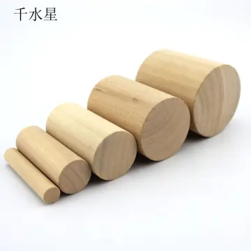 Round Wooden Stick for Crafts Food Ice Lollies and Model Making Cake Dowel  DIY Durable Dowel