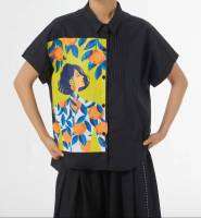 YUDA Japanese Collection
Cヤード Black  Shirt . BL-C01B