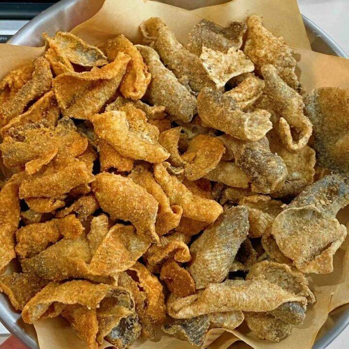 Crispy Cod Skin Large Bagged Spicy Snacks Hong Kong Style Salted Egg