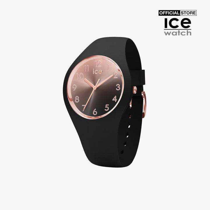 Đồng hồ nữ ICE mặt tròn dây silicon 34mm 015746-0000-01