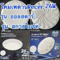 Recer โคมเพดานLED 26W รุ่นออลสตาร์ รุ่นสกายไบร์ท สว่างเต็มโคม เดย์ไลท์