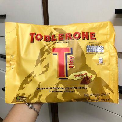 Toblerone Tiny Chocolate ช็อกโกแลตท็อปเบอโรนจิ๋ว ขนาด 200g
