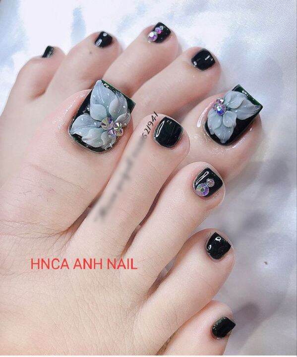 69 mẫu nail đính đá sang  xịn  mịn đón đầu xu hướng 2023  Đẹp365